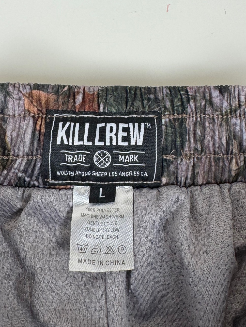 Kill CREW Muay Thai SHORTS Camo Size Large - Picture 4 of 6